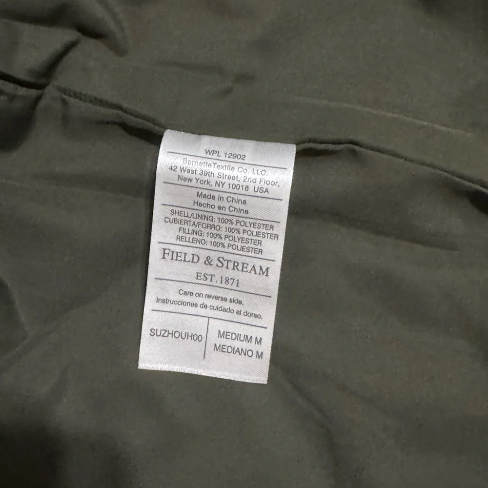 Field & Stream Vest I Quilted I Size M
